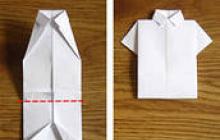 Открытка-рубашка своими руками: пошаговая инструкция
